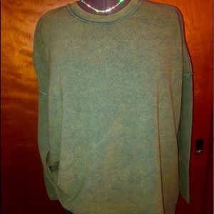 Free People inside/out distressed & oversized